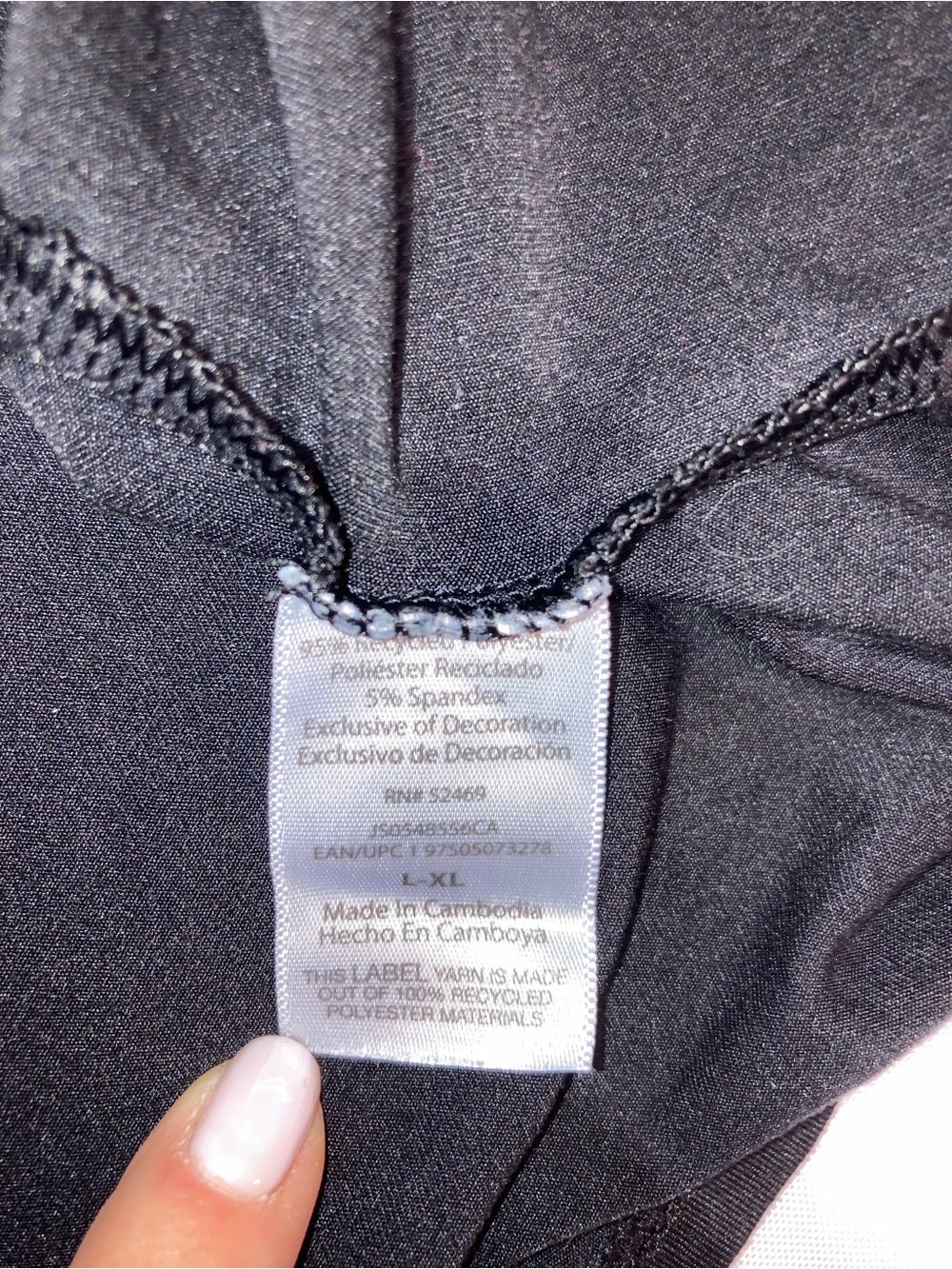 Classic Black Open-Front Women's Robe - Picture 6 of 8